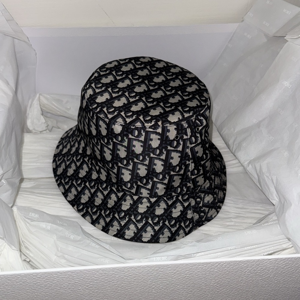 Authentic Reversible Christian Dior Bucket Hat